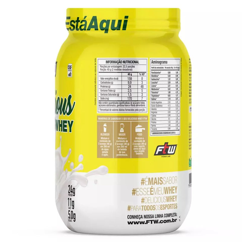 DELICIOUS 3WHEY 900G FTW