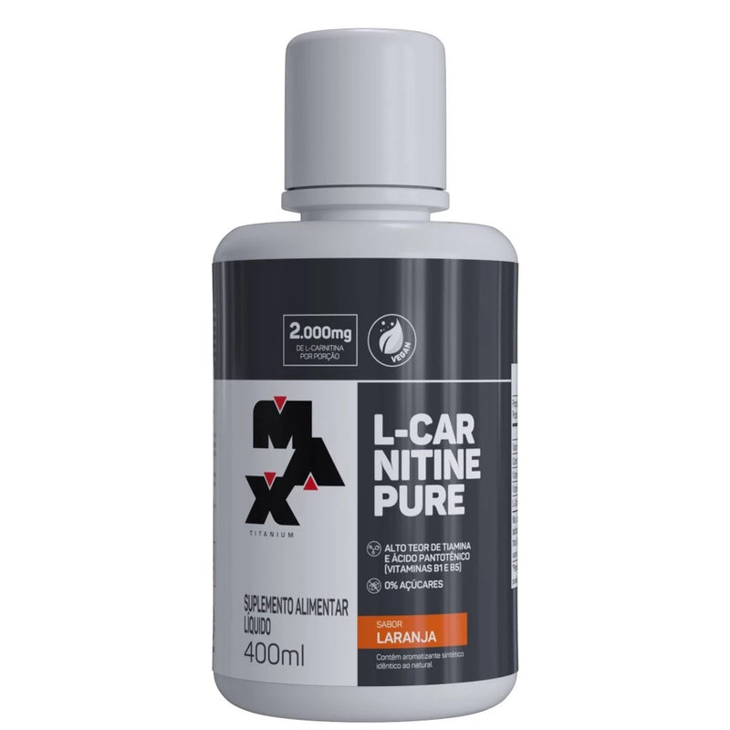 L-CARNITINE PURE 400ML MAX TITANIUM