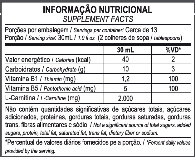 L-CARNITINE PURE 400ML MAX TITANIUM