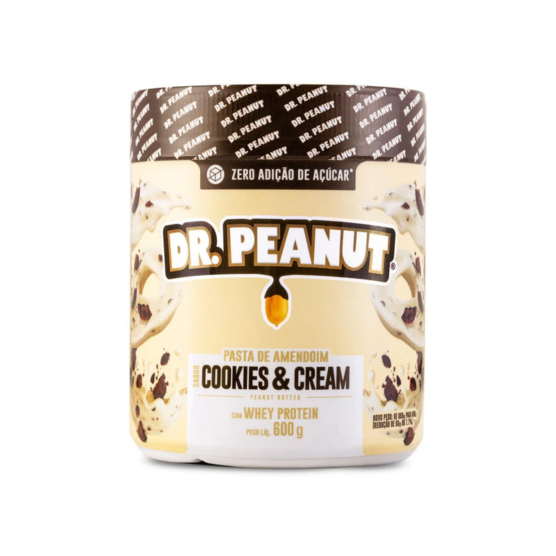 PASTA DE AMENDOIM 600G - DR. PEANUT