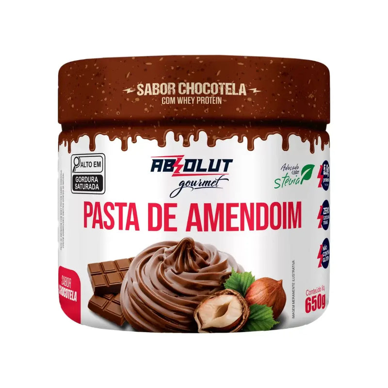 PASTA DE AMENDOIM GOURMET 650G ABSOLUT