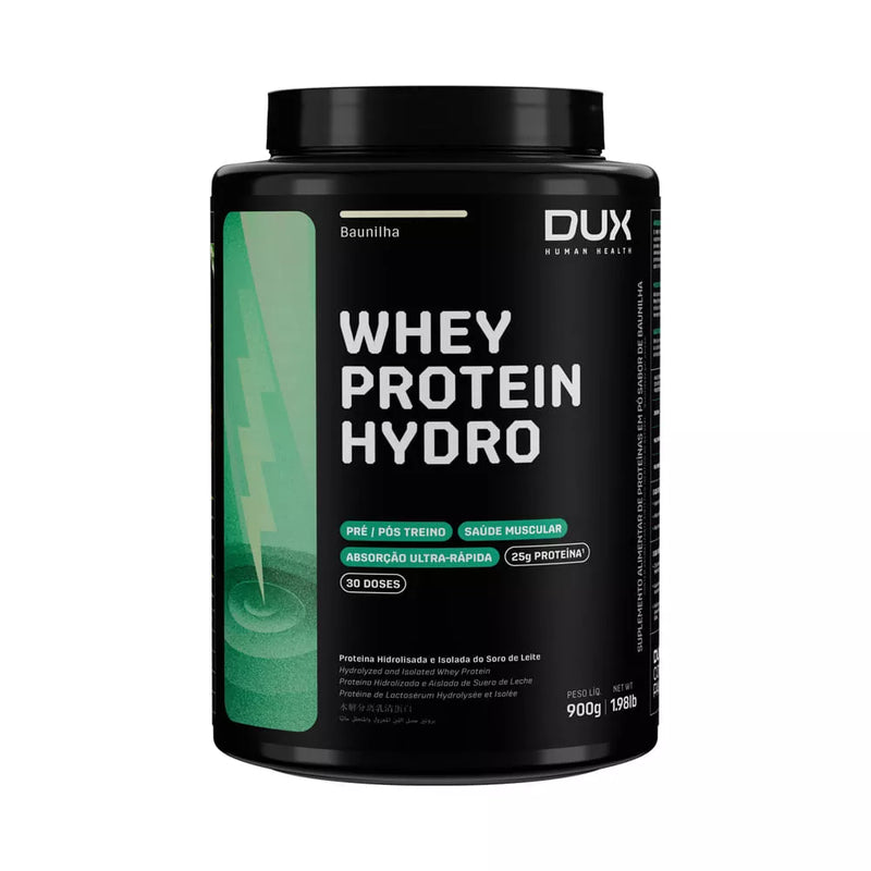 WHEY PROTEIN HYDRO POTE 900G DUX NUTRITION