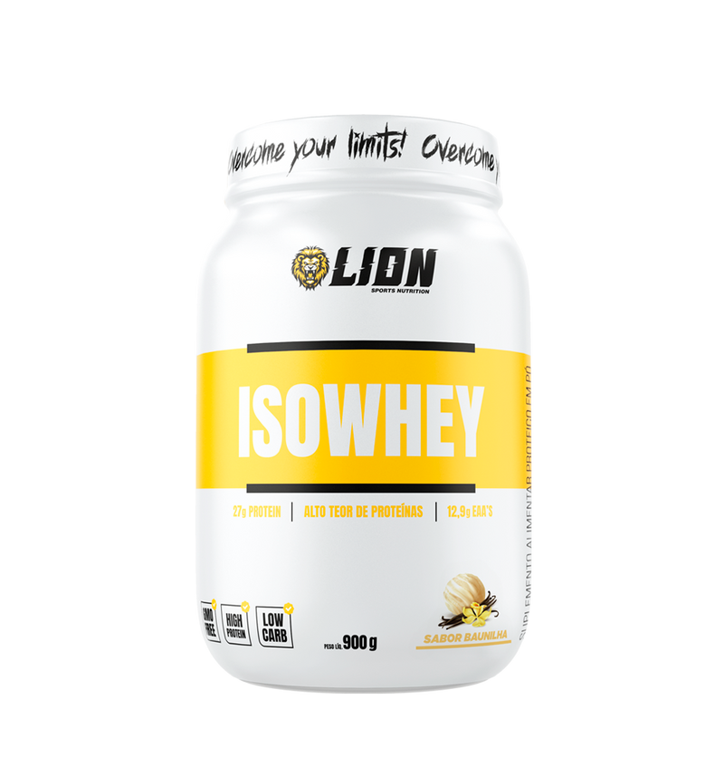 ISO WHEY POTE 900G LION SPORTS NUTRITION