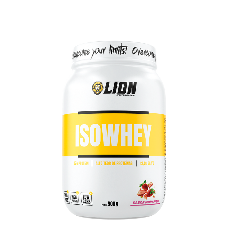 ISO WHEY POTE 900G LION SPORTS NUTRITION
